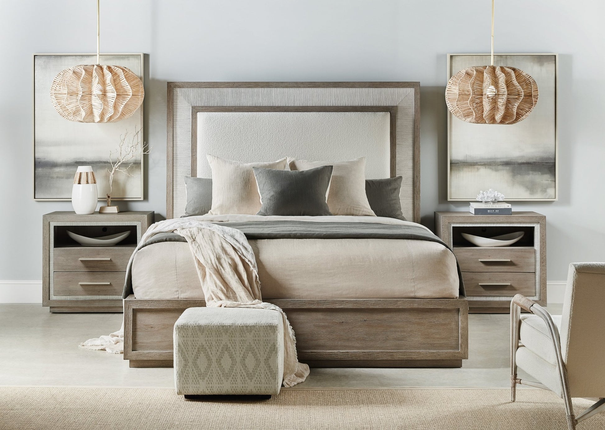 HookerSerenity Balboa Two Drawer Nightstand