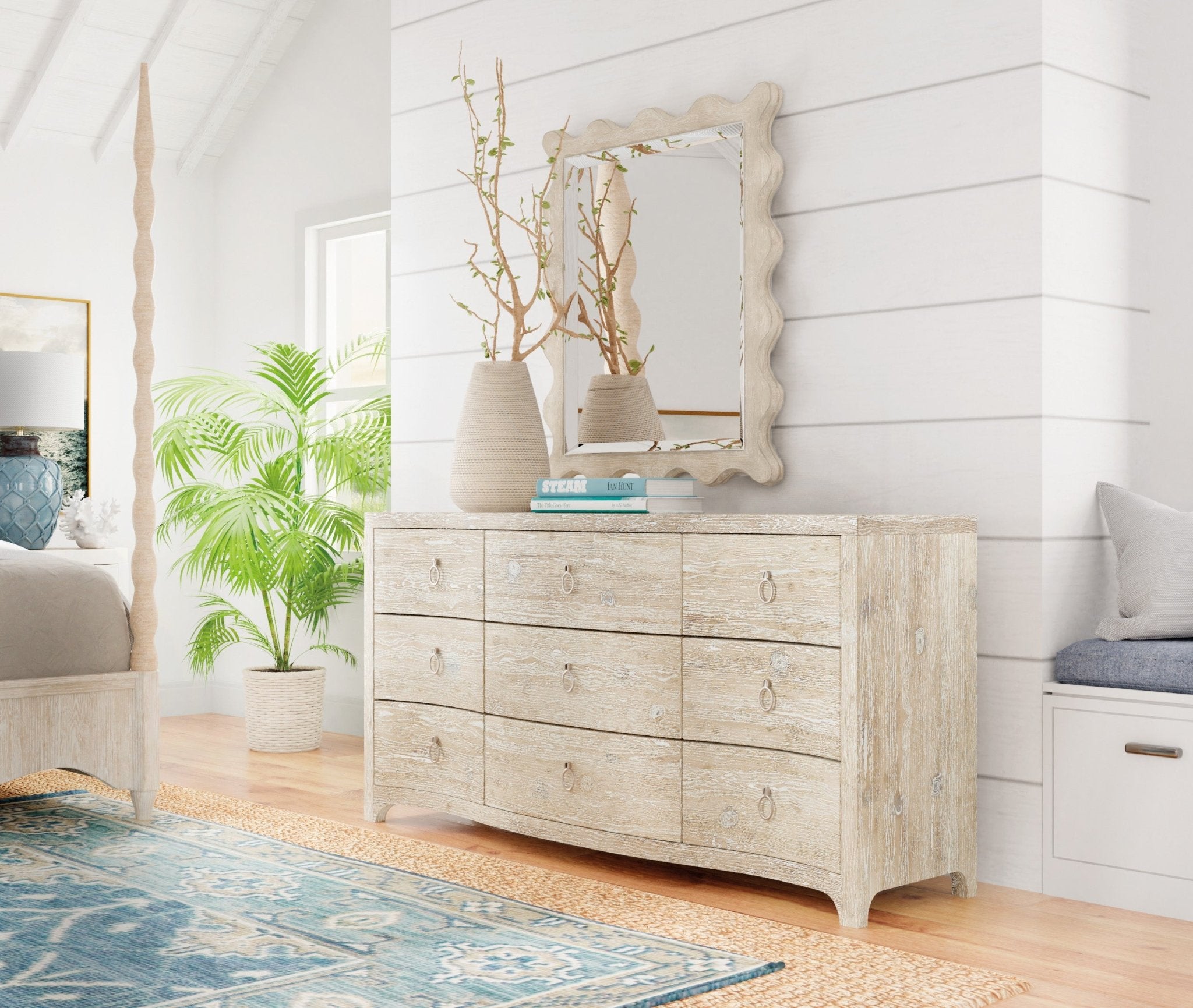 HookerSerenity Harbour Nine Drawer Dresser