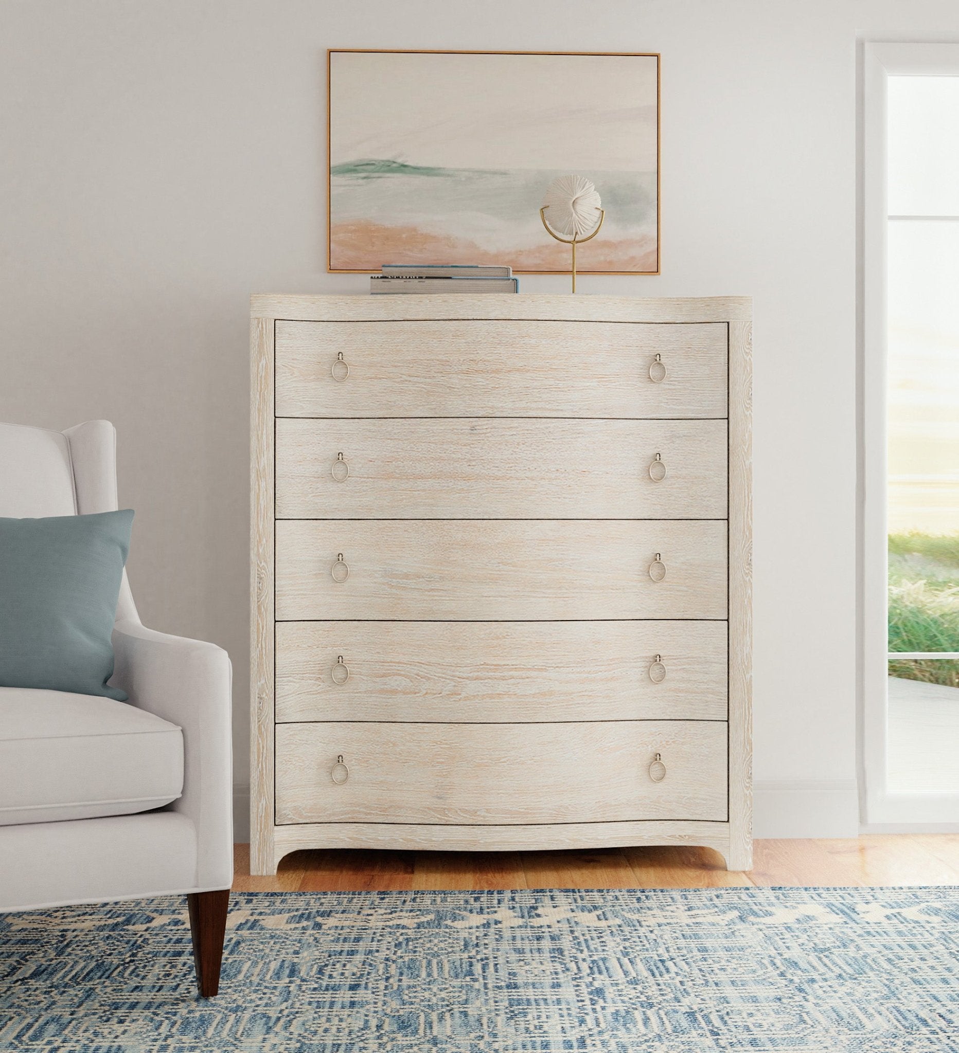 HookerSerenity Monterey Five Drawer Chest