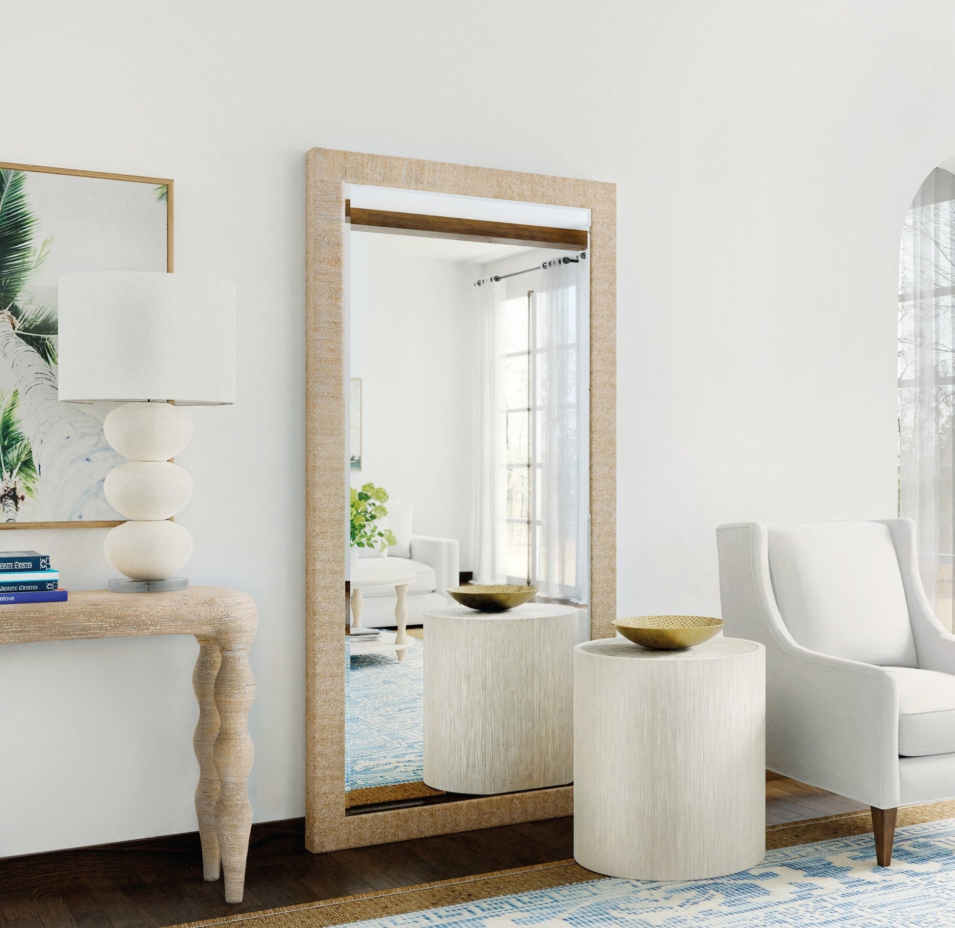 HookerSerenity Sandpiper Floor Mirror