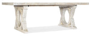 HookerSerenity Topsail Rectangle Dining Table with 2 - 18in Leaves