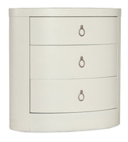 HookerSerenity Wavecrest Oval Nightstand