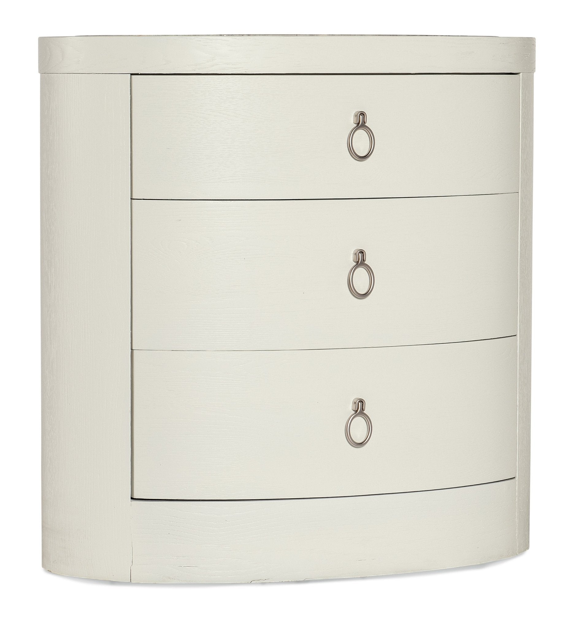 HookerSerenity Wavecrest Oval Nightstand
