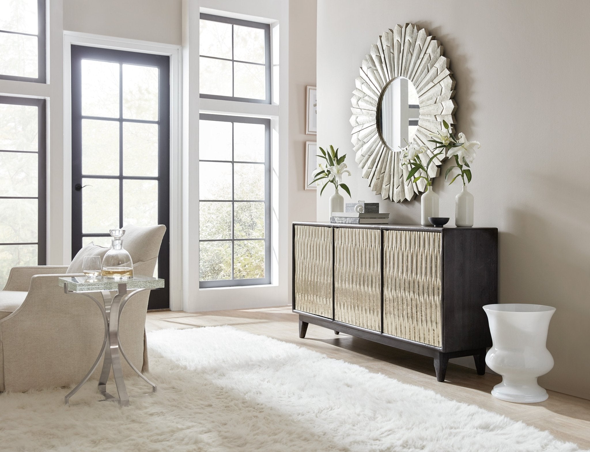HookerShimmer Three - Door Credenza