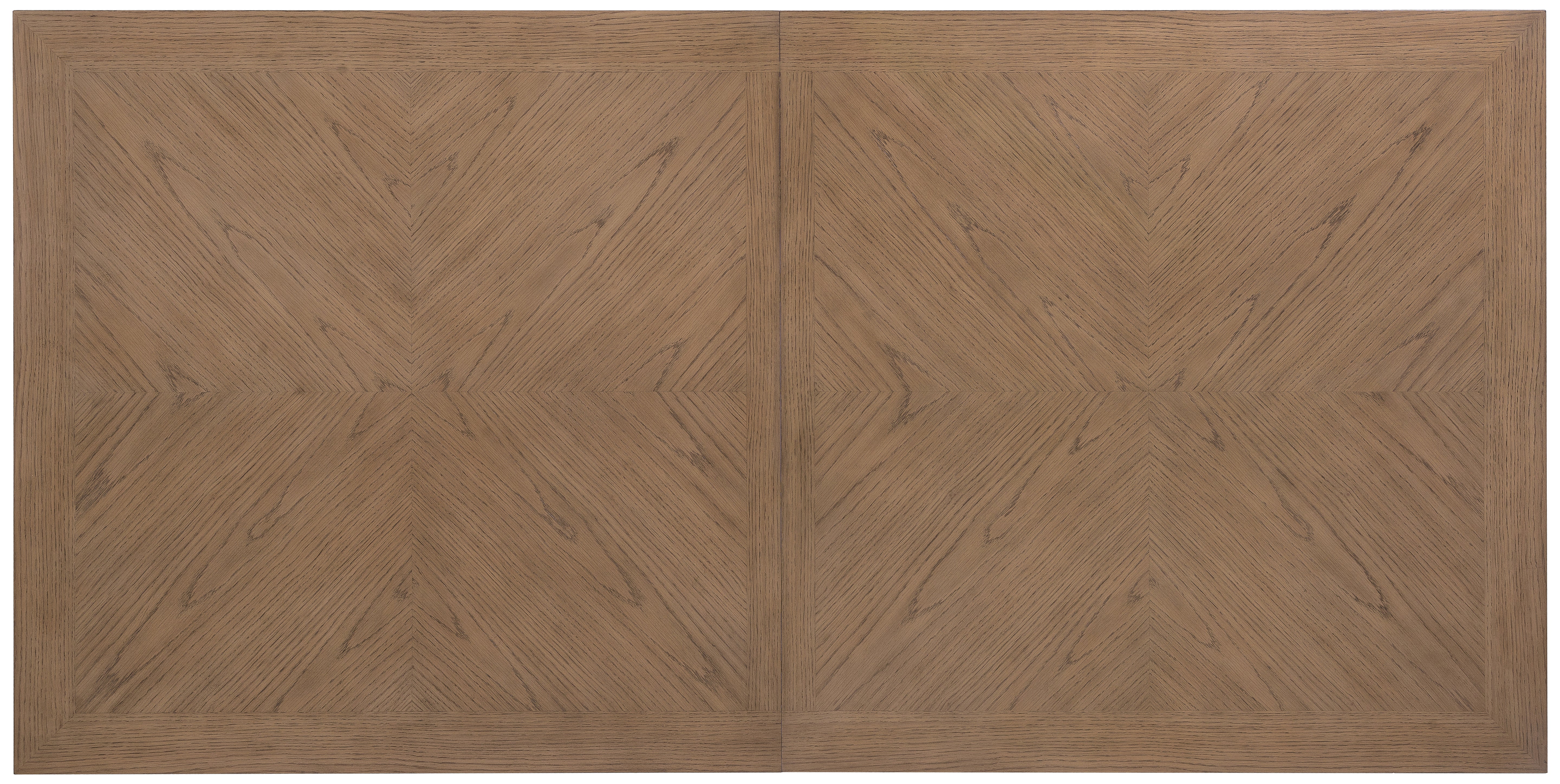 Sonnet 长方形餐桌，带一块 18 英寸的延伸板。