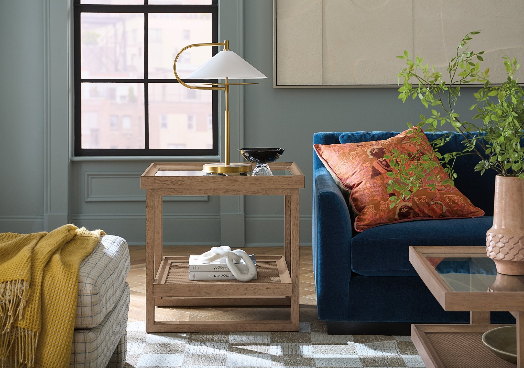 HookerSonnet Rectangle End Table