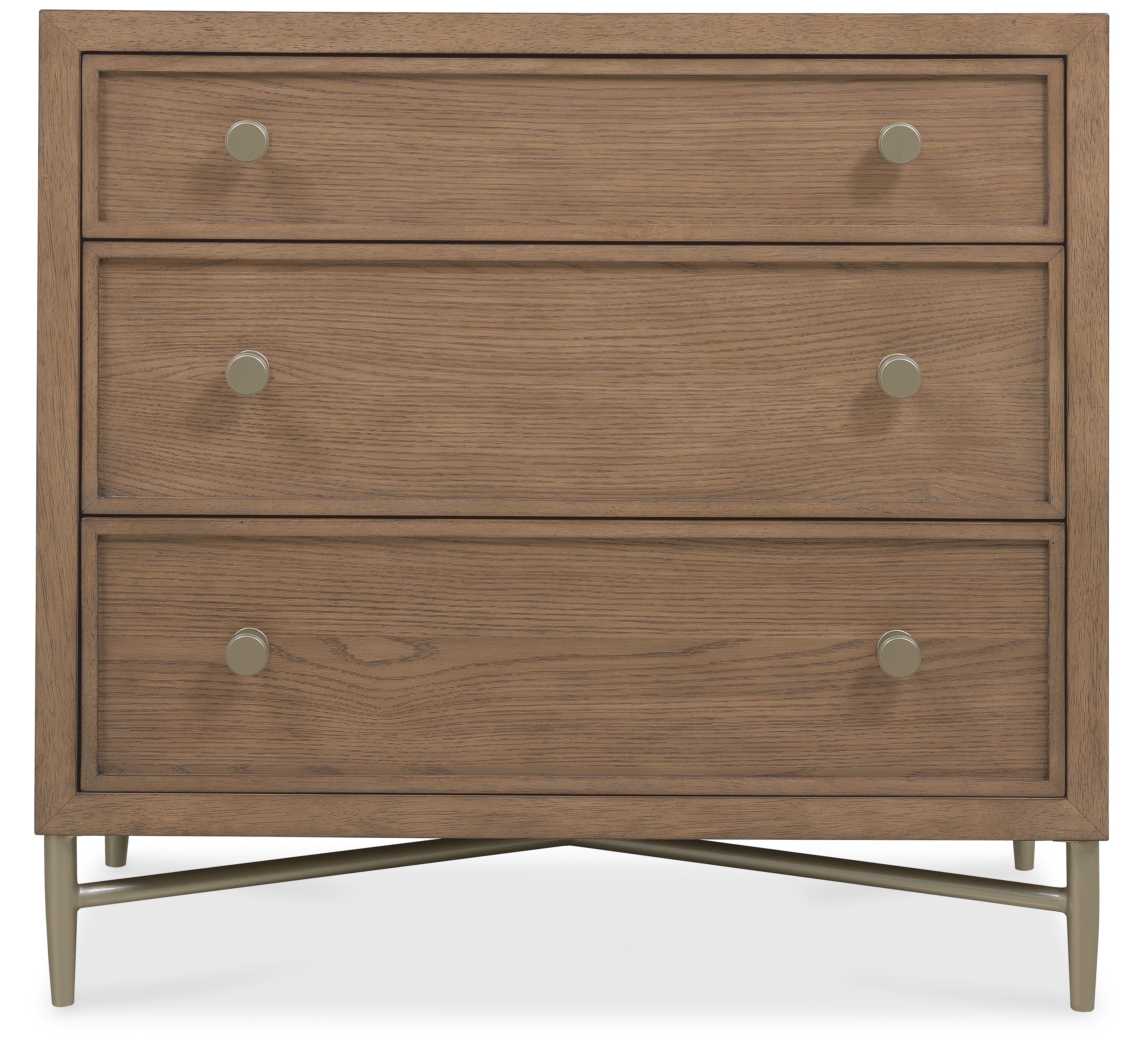 Sonnet Three-Drawer Nightstand