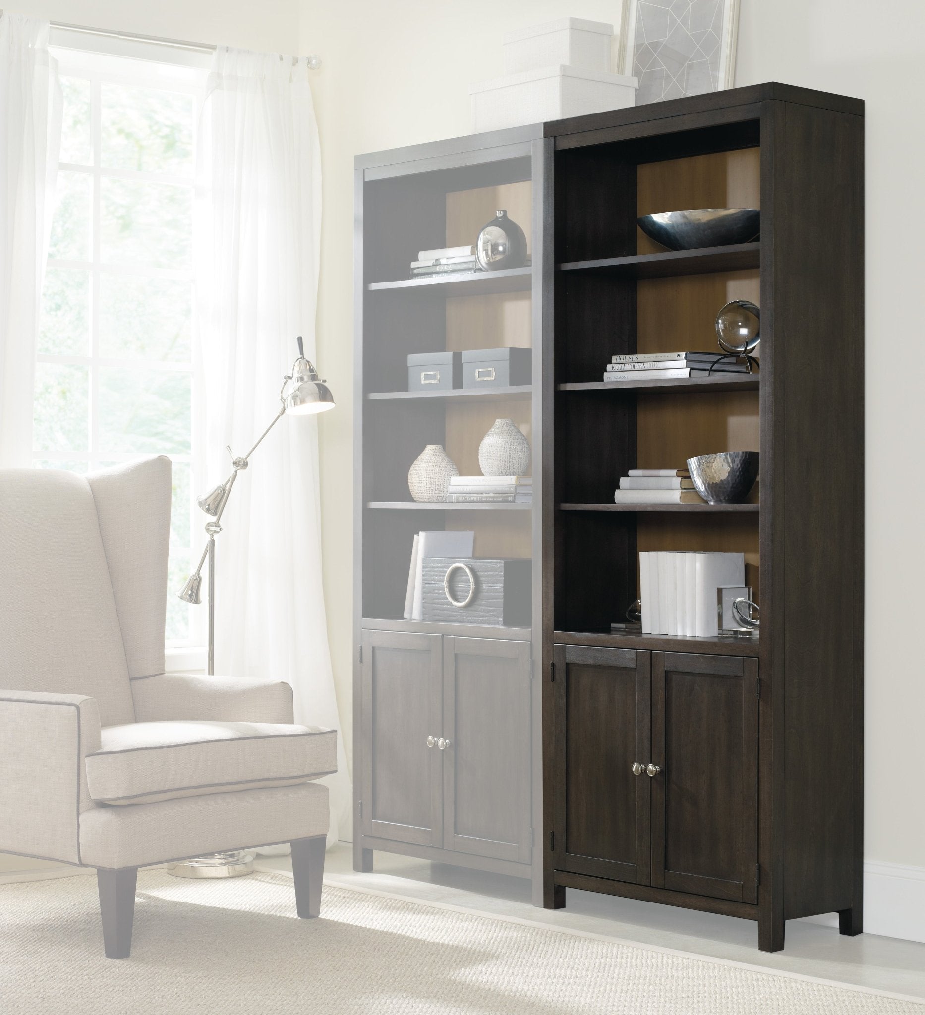 HookerSouth Park Bunching Bookcase
