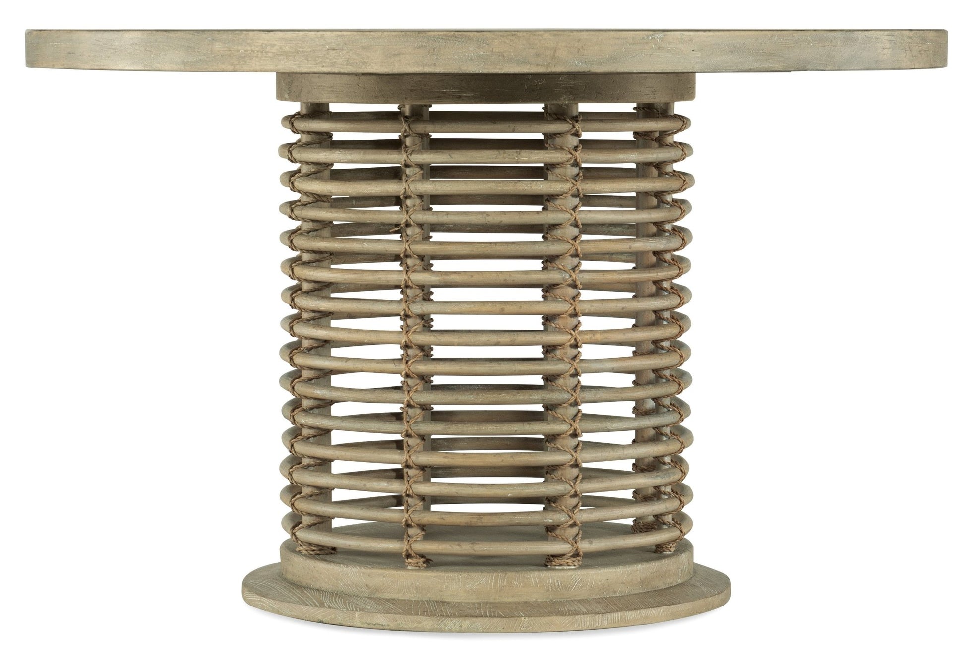 HookerSurfrider 48in Rattan Round Dining Table