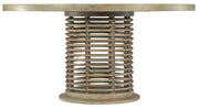 HookerSurfrider 60in Rattan Round Dining Table
