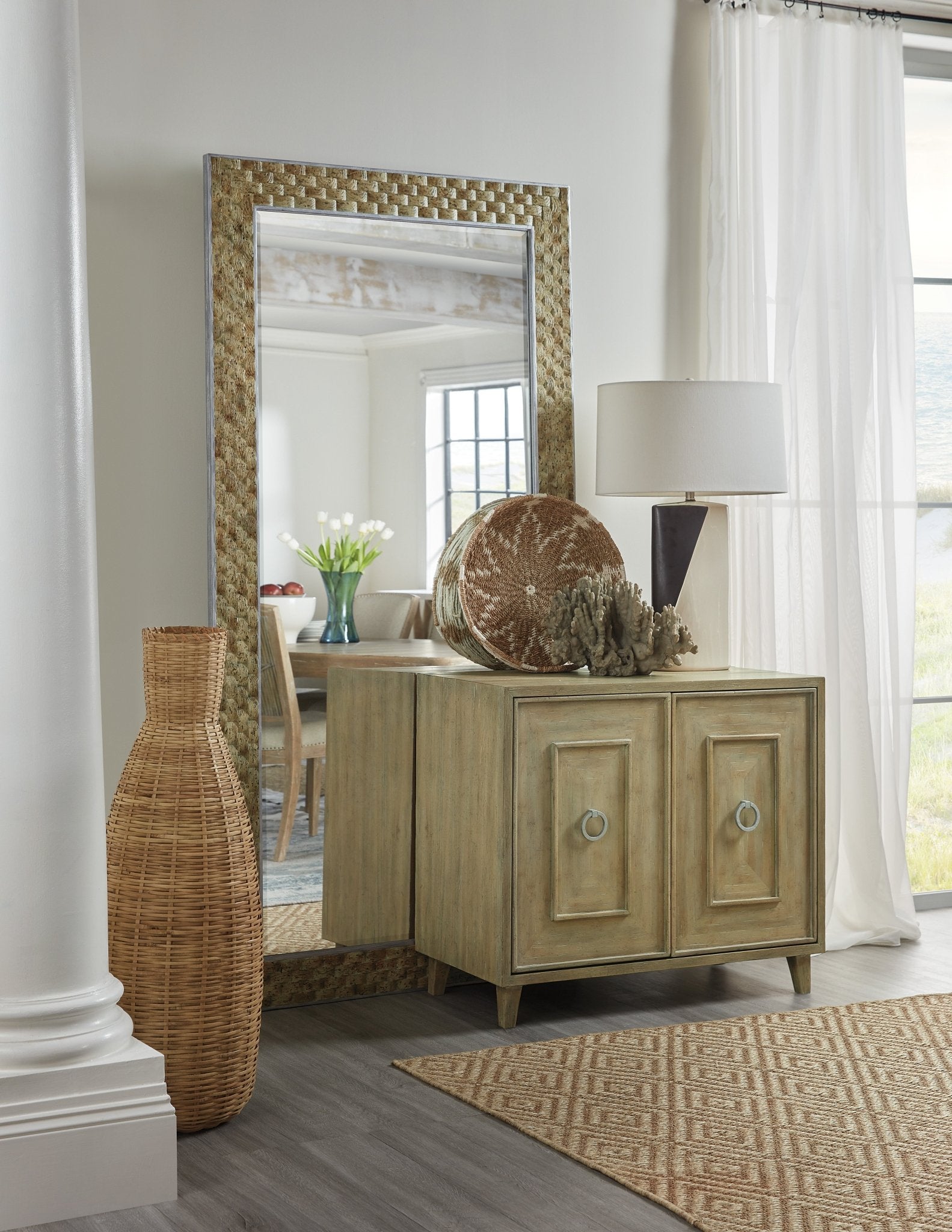 HookerSurfrider Floor Mirror