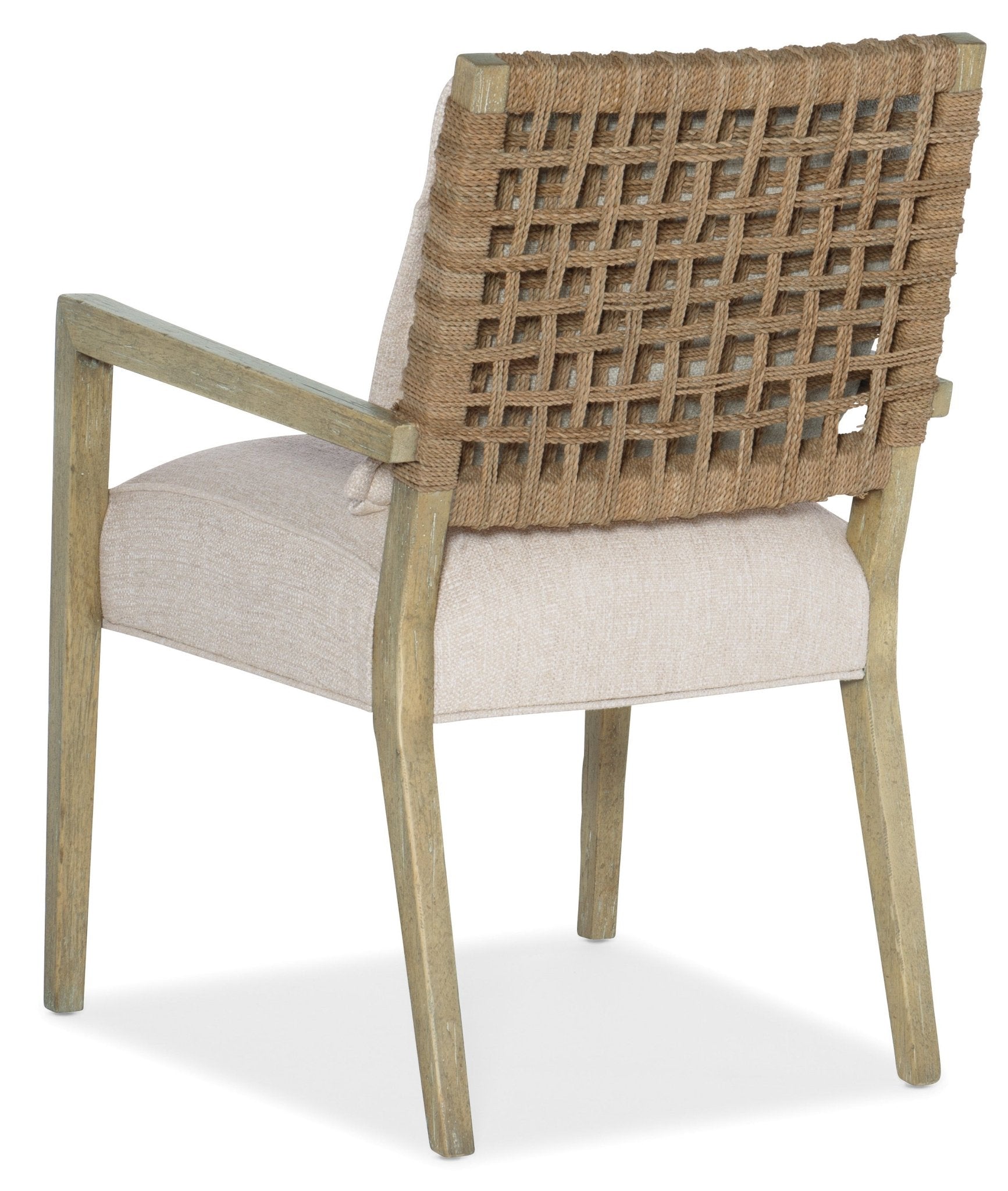 HookerSurfrider Woven Back Arm Chair