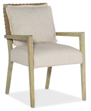 HookerSurfrider Woven Back Arm Chair