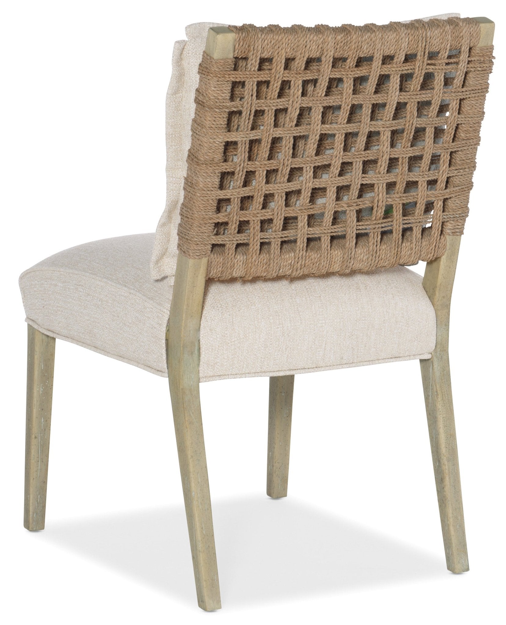 HookerSurfrider Woven Back Side Chair