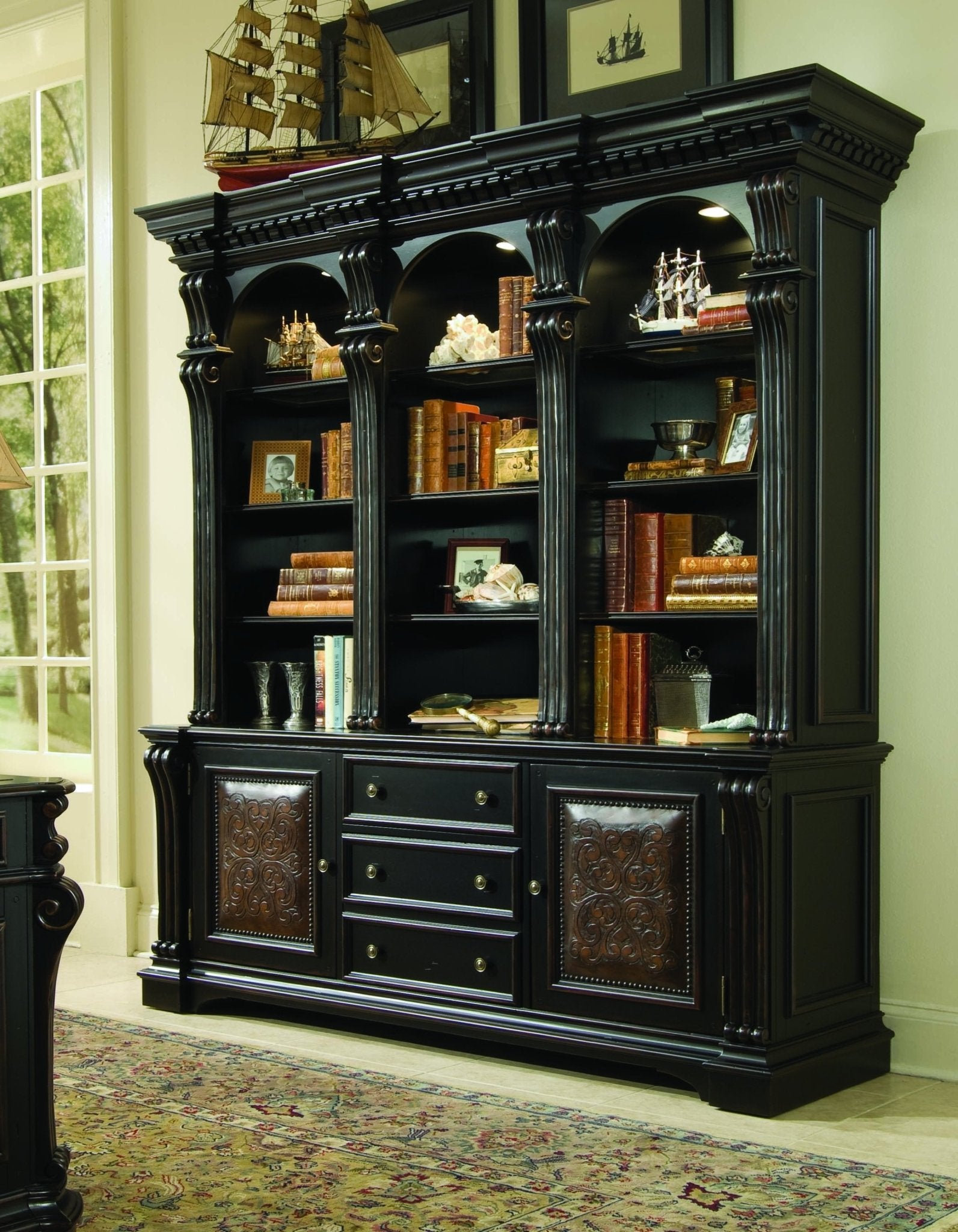 HookerTelluride Bookcase Base