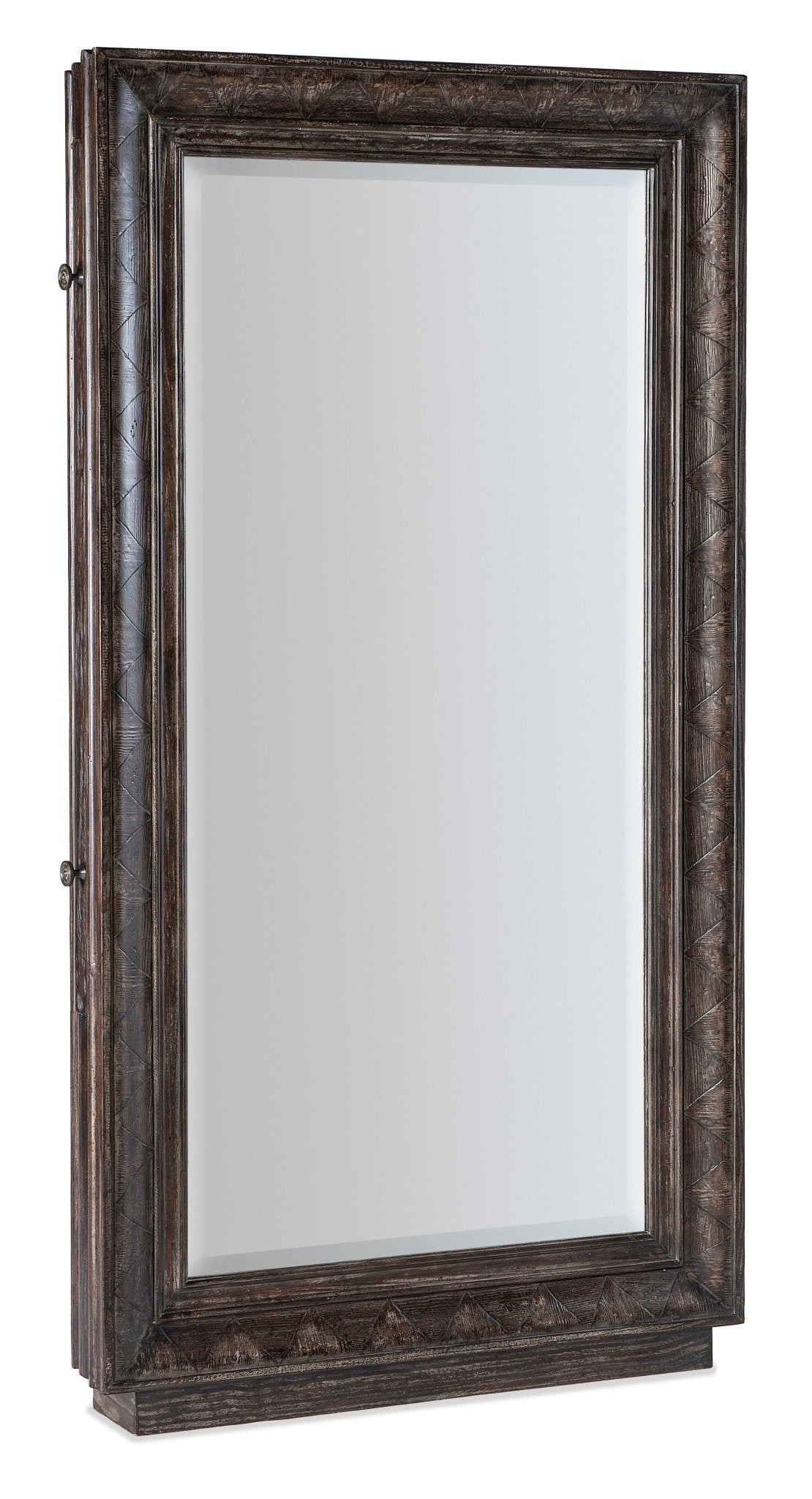 HookerTraditions Floor Mirror withhidden jewelry storage