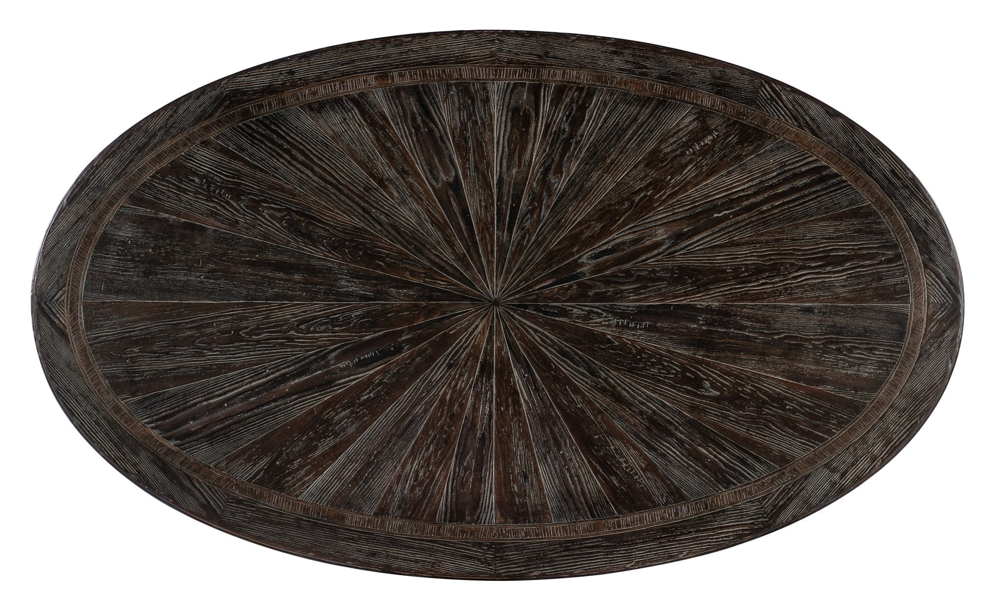 HookerTraditions Oval Cocktail Table