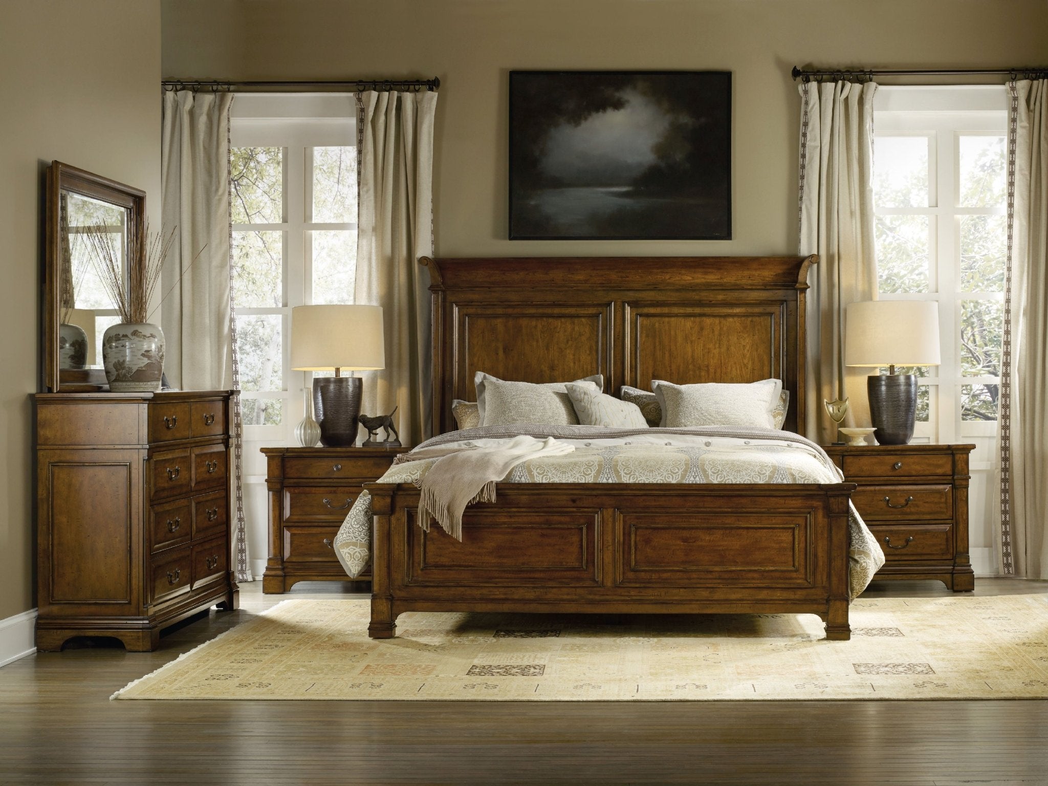 HookerTynecastle California King Panel Bed