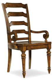 HookerTynecastle Ladderback Arm Chair