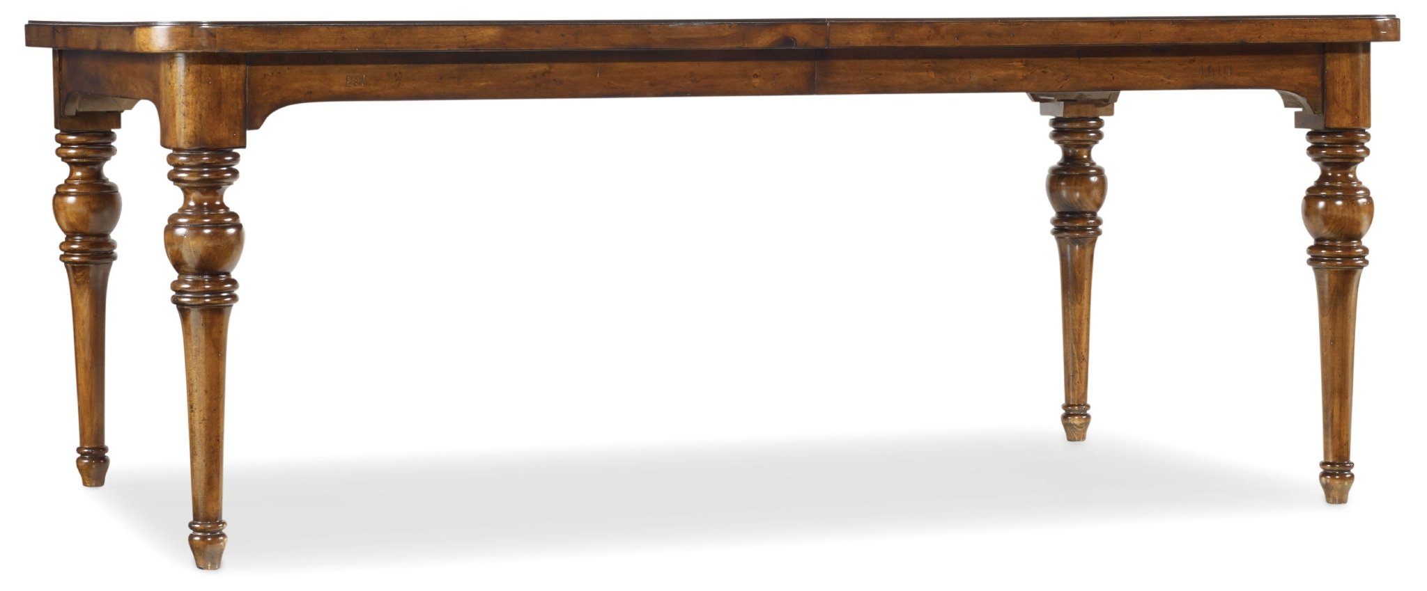 HookerTynecastle Rectangle Leg Dining Table with Two 18'' Leaves