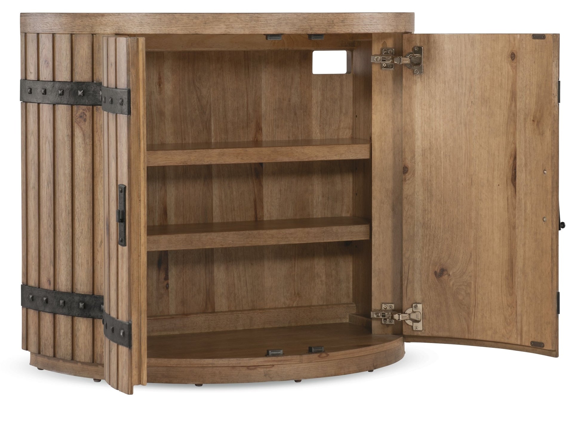 HookerVineyard Row Demilune Nightstand