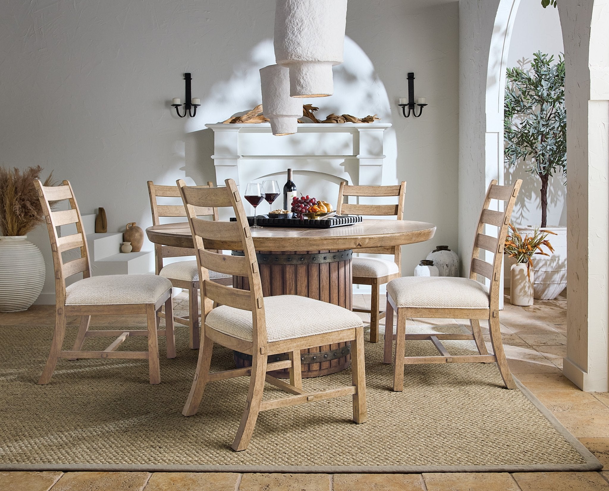 HookerVineyard Row Ladderback Side Chair