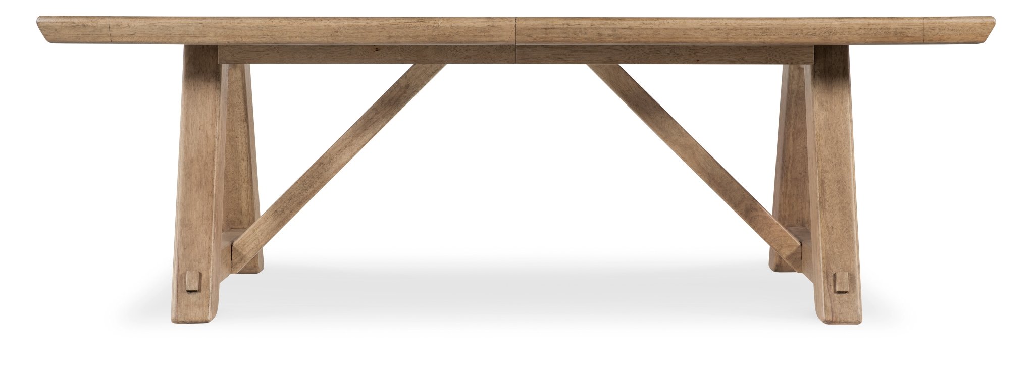 HookerVineyard Row Rectangle Dining Table with Two 20 - inch Leaves
