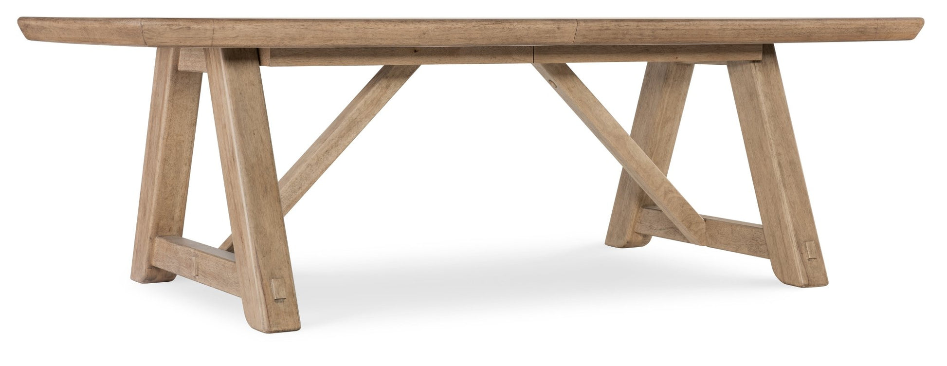 HookerVineyard Row Rectangle Dining Table with Two 20 - inch Leaves