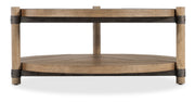 HookerVineyard Row Round Cocktail Table