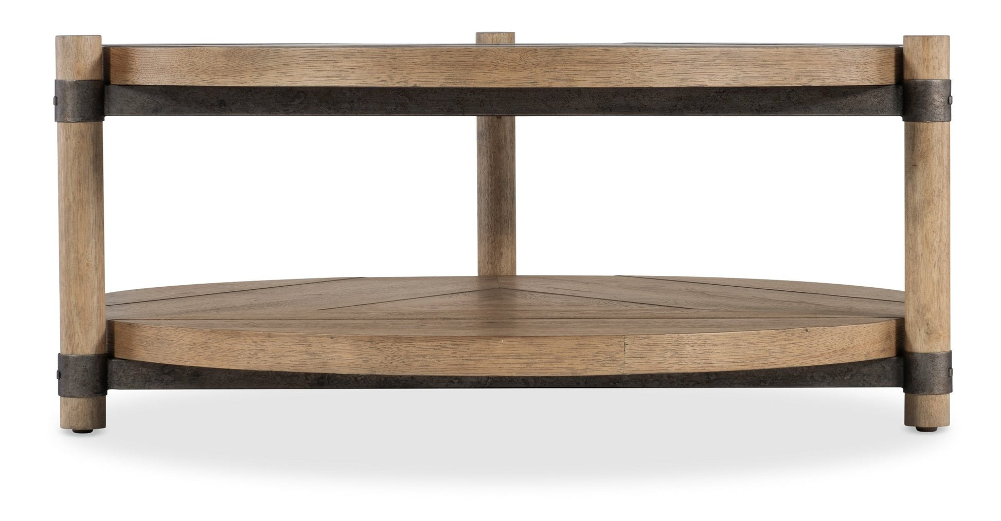 HookerVineyard Row Round Cocktail Table