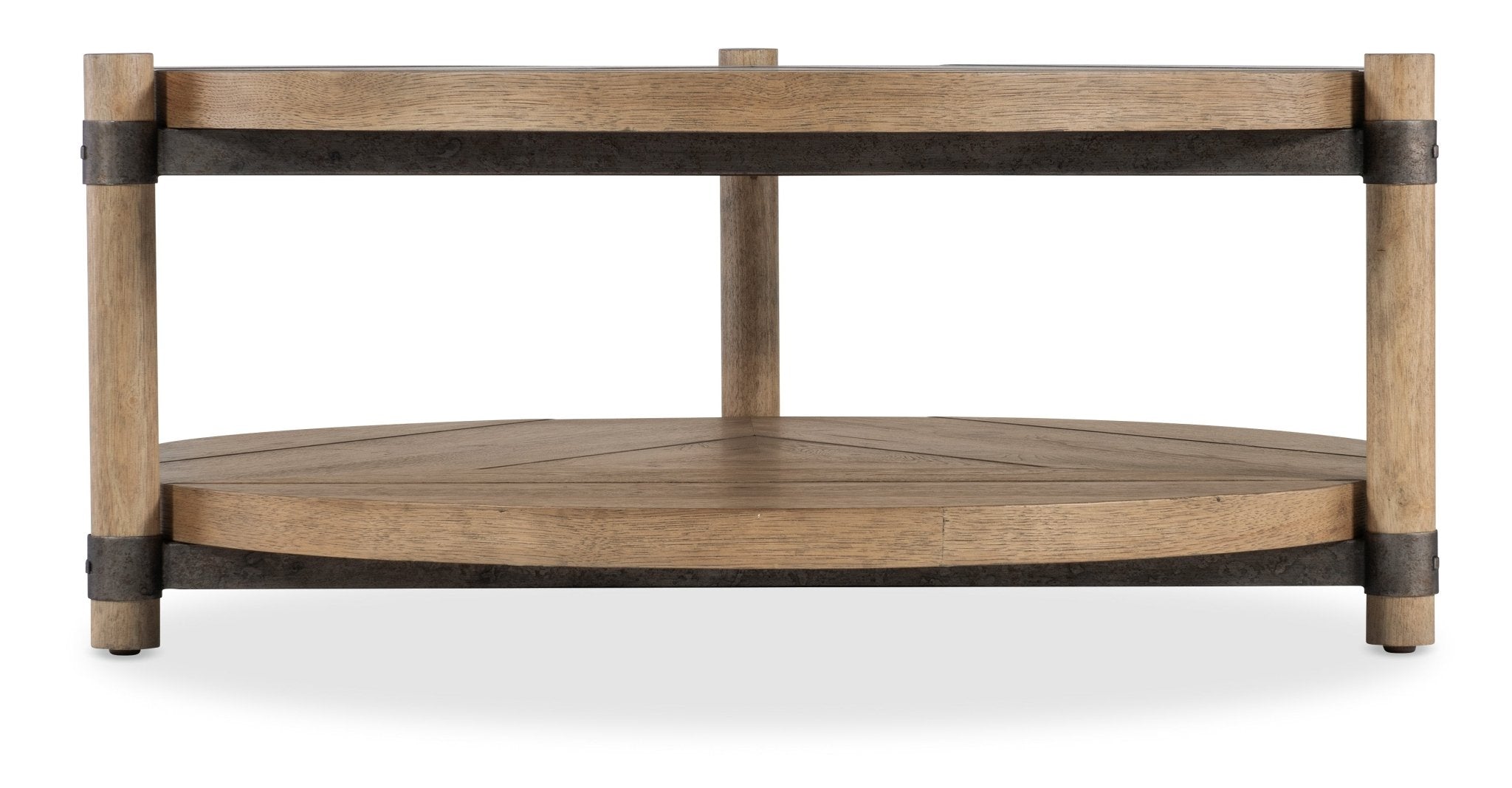 HookerVineyard Row Round Cocktail Table