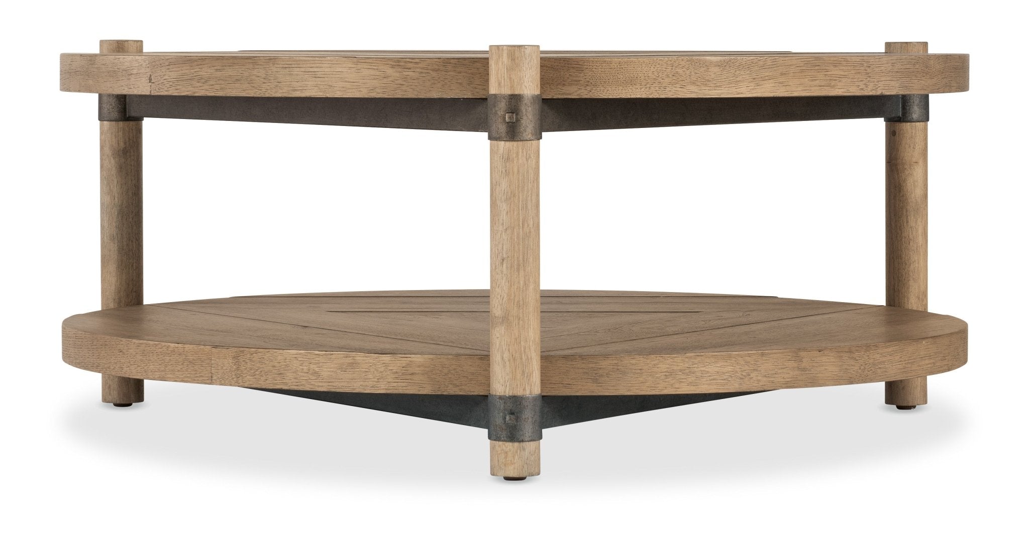 HookerVineyard Row Round Cocktail Table