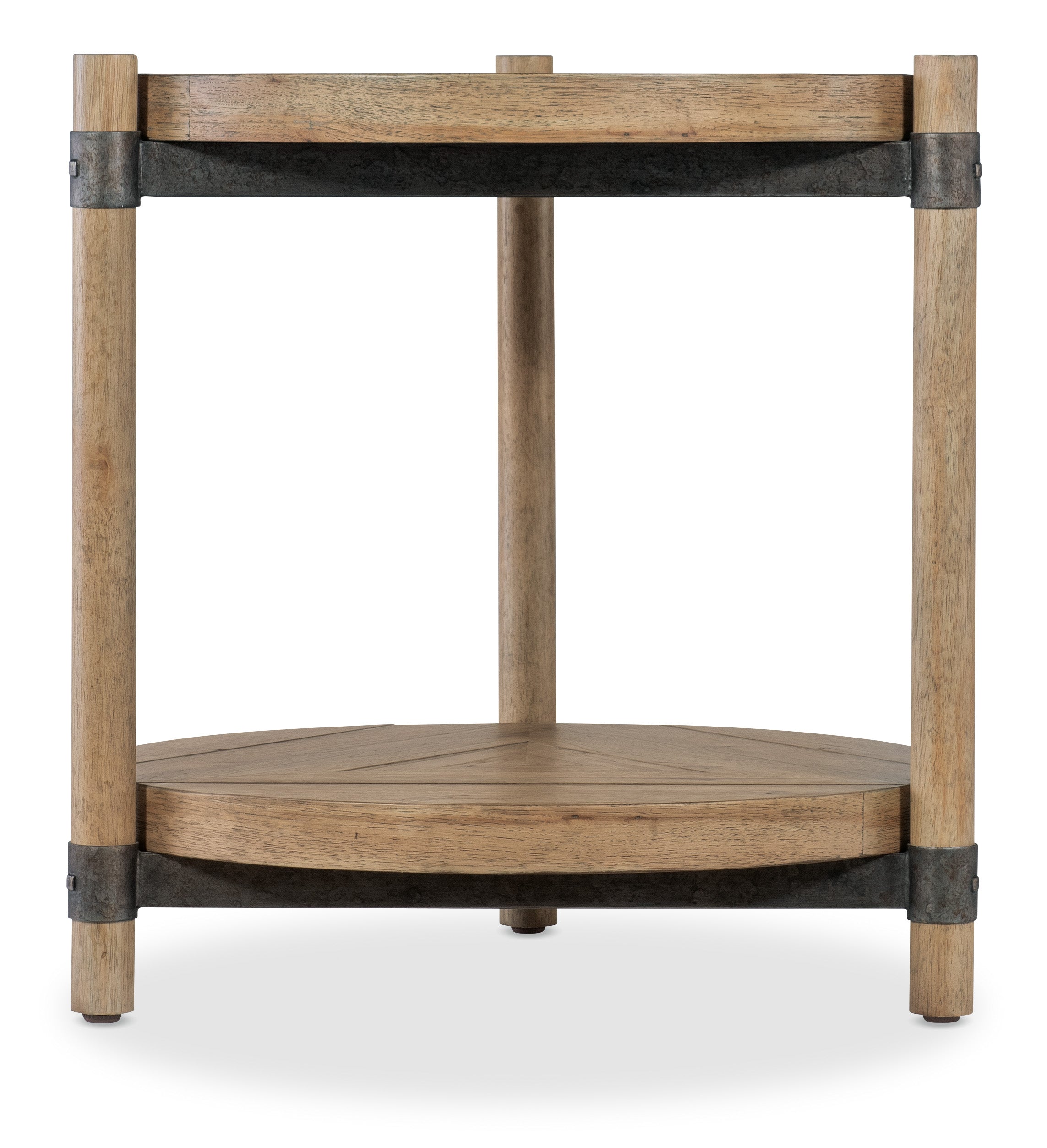 Vineyard Row Round End Table