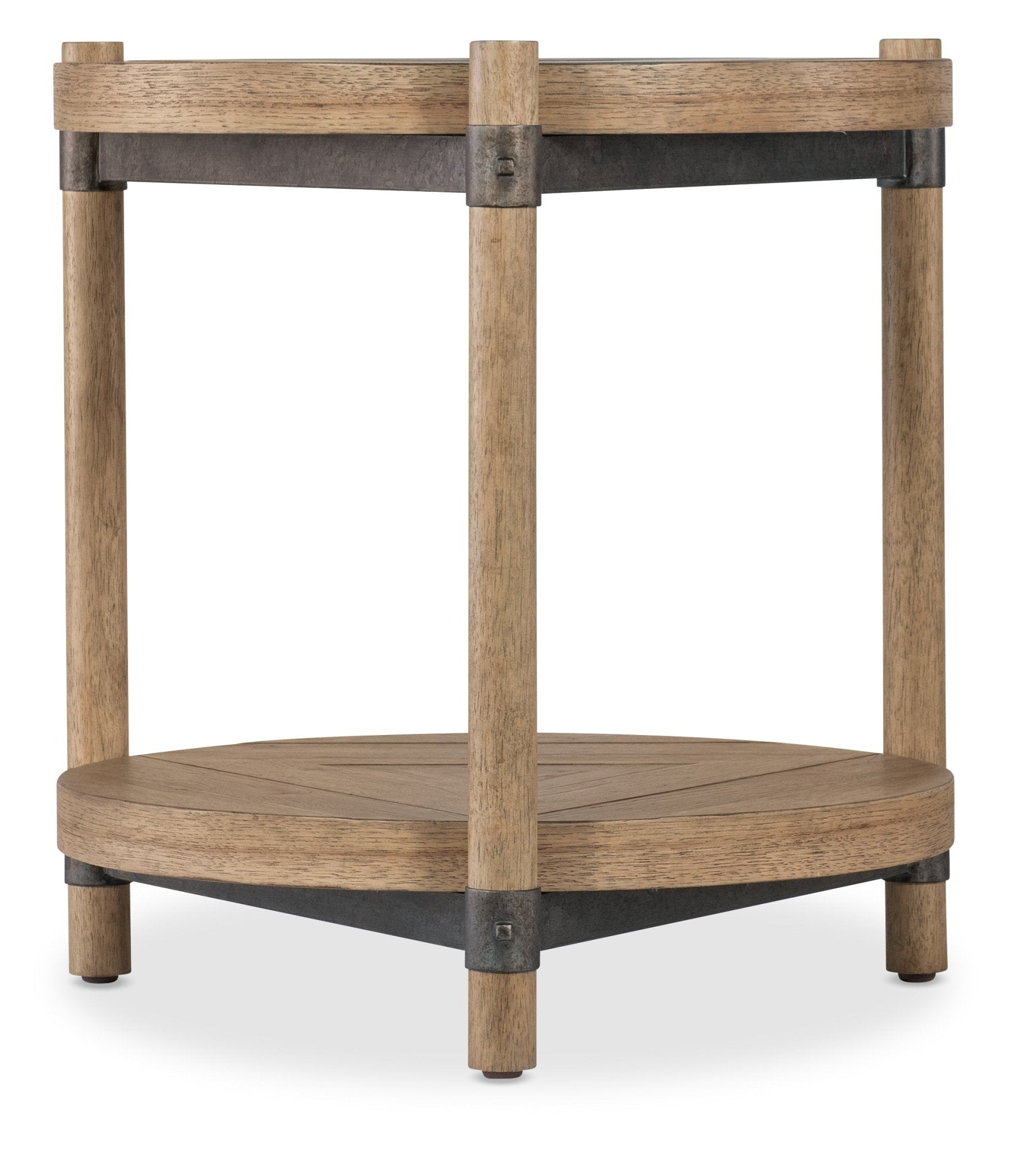 HookerVineyard Row Round End Table