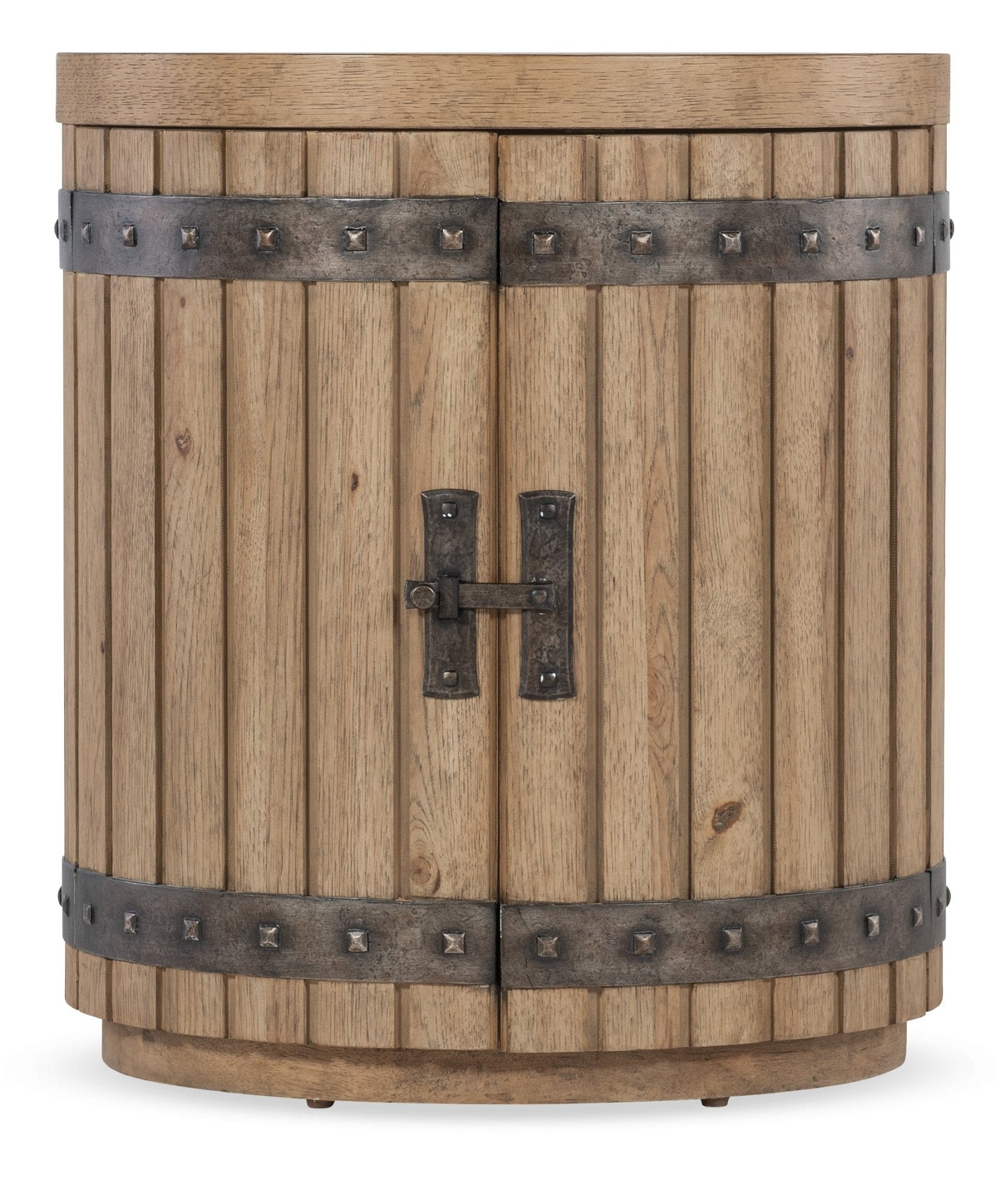 HookerVineyard Row Wine Barrel End Table
