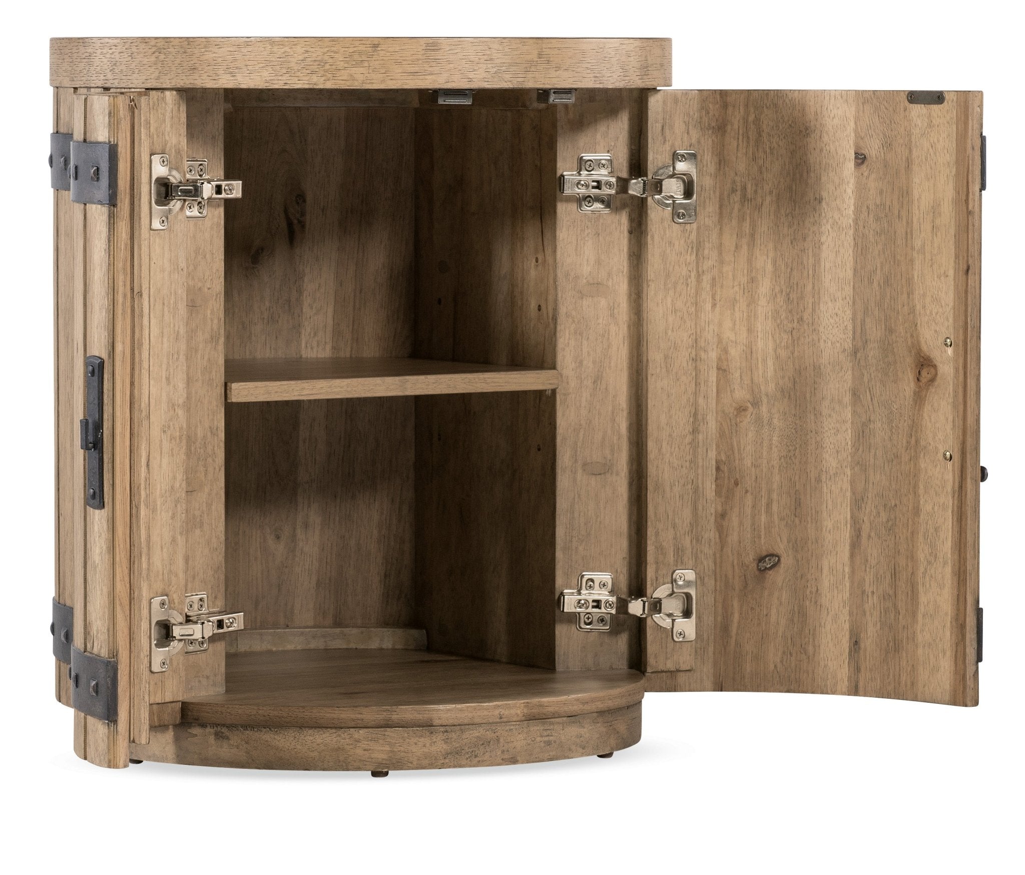 HookerVineyard Row Wine Barrel End Table