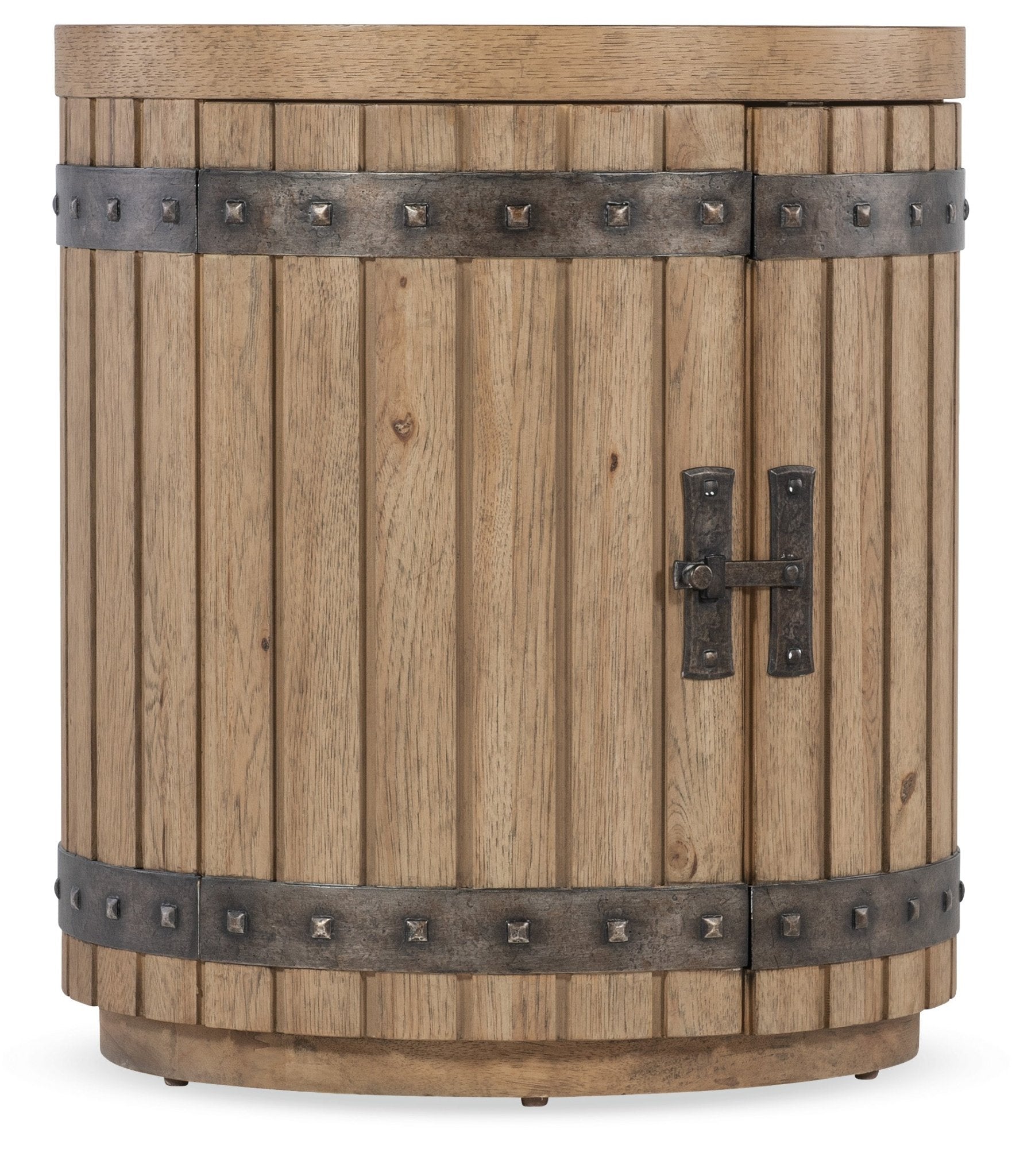 HookerVineyard Row Wine Barrel End Table