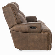HookerWheeler Sofa with Power Recline & Power Headrest