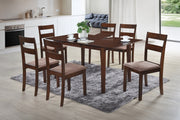 IFDCAdjustable Butterfly Leaf 7Pc Dining Set T - 1045 C - 1033