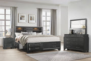 IFDCAva - Jordyn (Grey) Bed Set