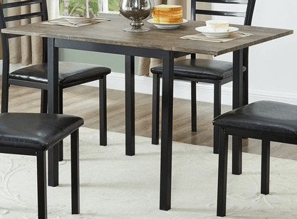 IFDCDistressed Wooden 5Pc Dining Set IF-1023