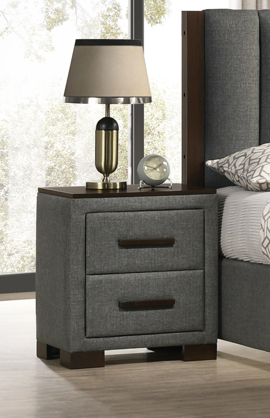 IFDCDylan Fabric Bed Set