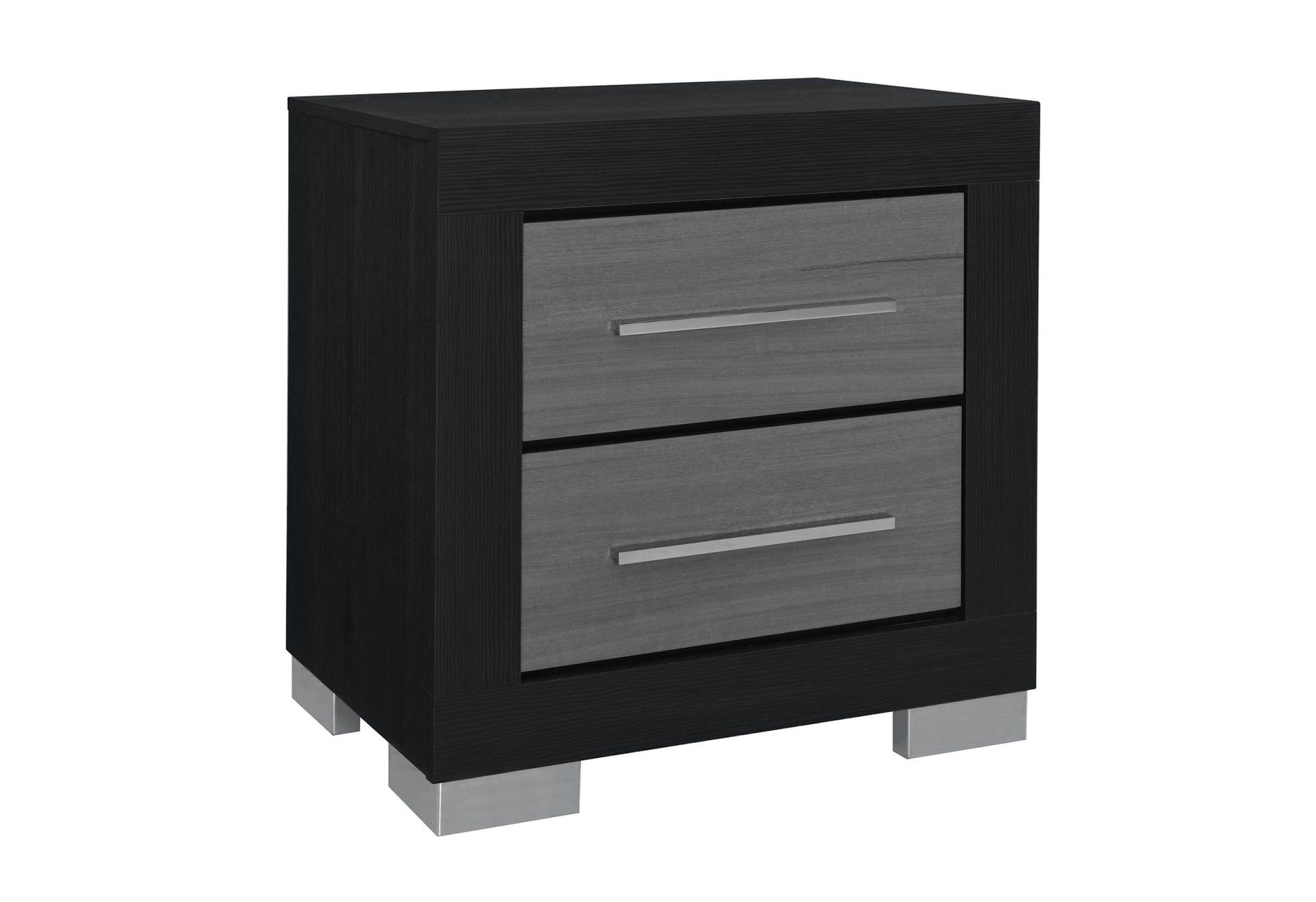 IFDCEmma (Black-Grey) Bed Set