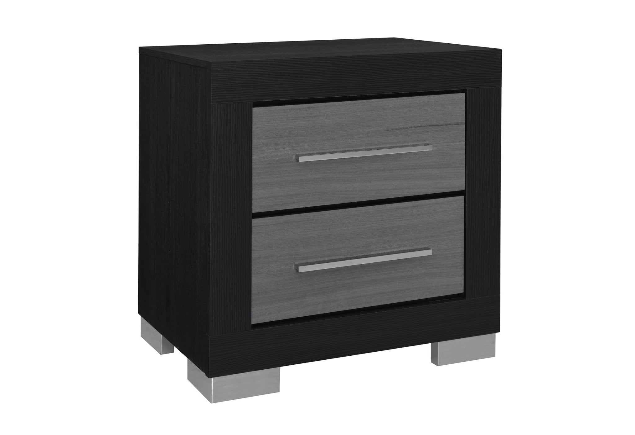 IFDCEmma (Black-Grey) Bed Set
