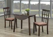 IFDCEspresso Wooden 3Pc Dining Set T - Toronto C - 1010