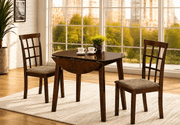 IFDCEspresso Wooden 3Pc Dining Set T-Toronto C-1010