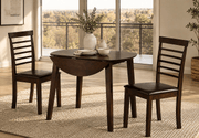 IFDCEspresso Wooden 3Pc Dining Set T-Toronto C-1011