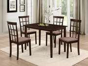 IFDCEspresso Wooden 5Pc Dining Set T - 1047 C - 1010