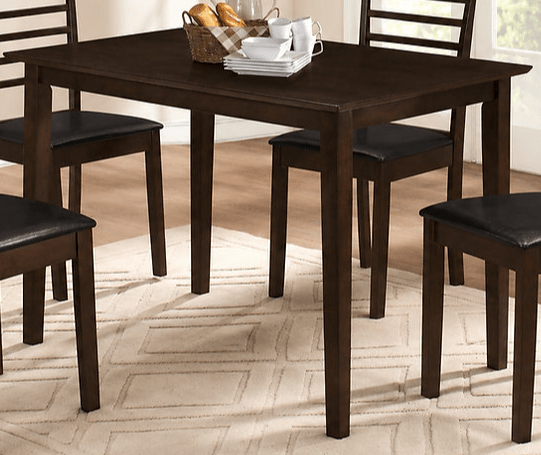 IFDCEspresso Wooden 5Pc Dining Set T-1047 C-1011