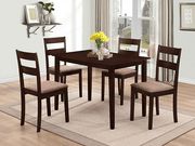 IFDCEspresso Wooden 5Pc Dining Set T - 1047 C - 1033